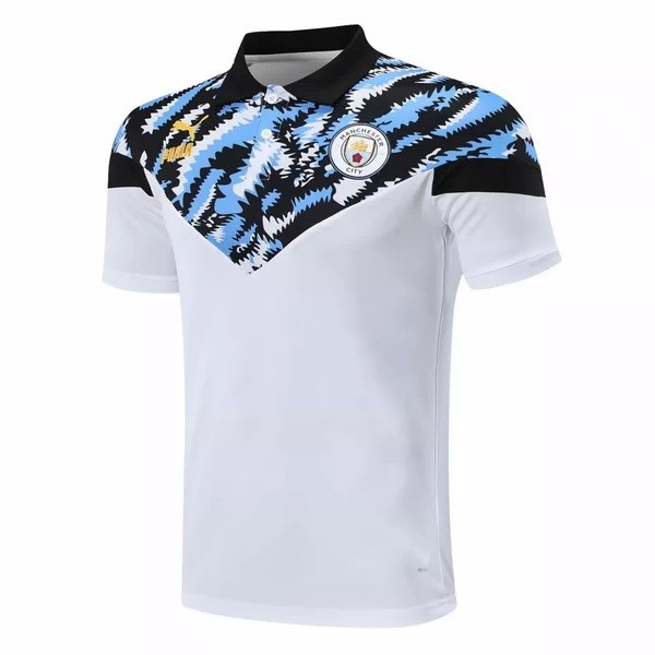 Polo Manchester City 2020-21 II Azul Blanco